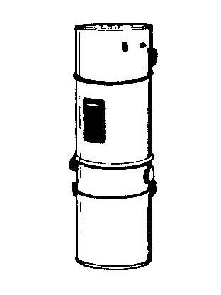 VacuMaid CV100 Central Vacuum Can Replacement Parts