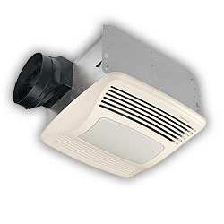Broan QTXE110SFLT Humidity Sensing Bathroom Fan Parts